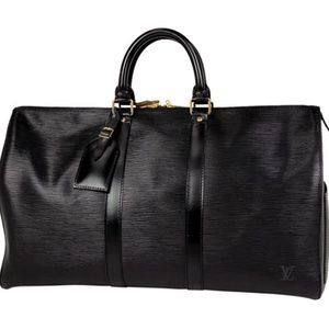 Louis Vuitton Epi Keepall 50 weekend bag